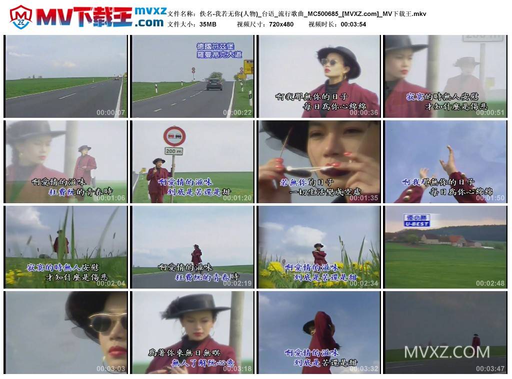 佚名-我若无你(人物)_台语_流行歌曲_MC500685